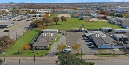 11412 & 11416 Newkirk St, Dallas, TX - AERIAL  map view - Image1