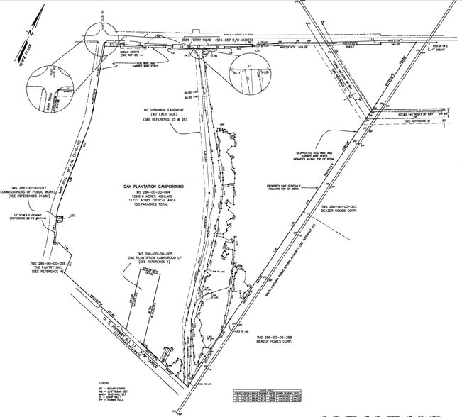 Savannah Hwy, Johns Island, SC for sale - Plat Map - Image 2 of 2