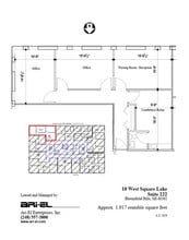10 W Square Lake Rd, Bloomfield Hills, MI for lease Floor Plan- Image 1 of 1