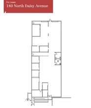 180 N Daisy Ave, Pasadena, CA for lease Floor Plan- Image 1 of 1