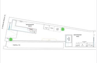 Retail in Barcelona, Barcelona for lease Typical Floor Plan- Image 2 of 2
