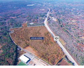 Shirking Rd, Epping, NH - aerial  map view