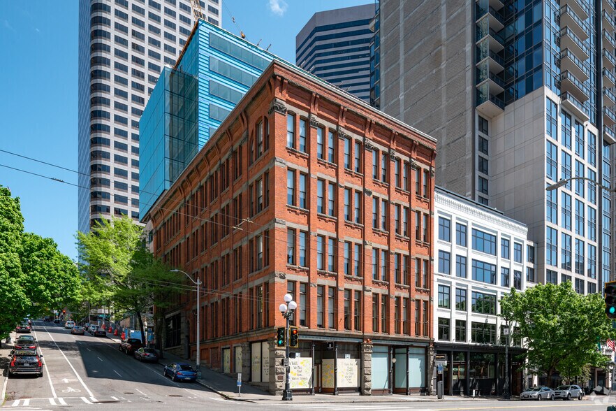 101-107 Spring St, Seattle, WA for lease - Building Photo - Image 1 of 14