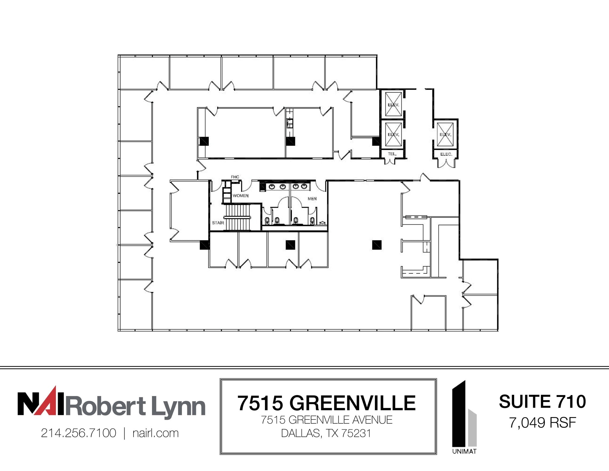 7515 Greenville Ave, Dallas, TX for lease Floor Plan- Image 1 of 1