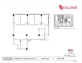 41 Perimeter Ctr E, Atlanta, GA for lease Floor Plan- Image 1 of 1