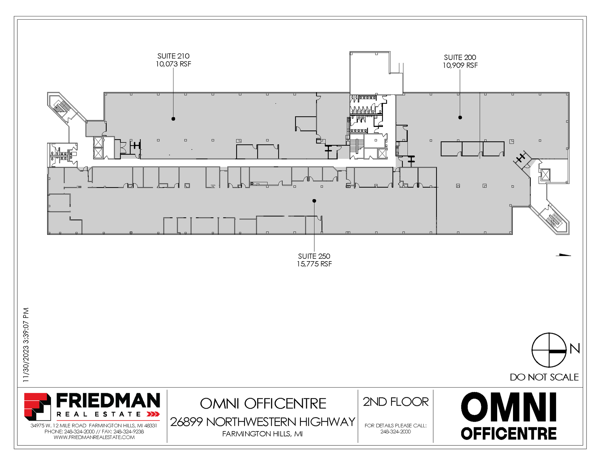 26899 Northwestern Hwy, Southfield, MI for lease Floor Plan- Image 1 of 1