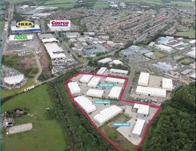 Dryden Vale, Loanhead, MLN - aerial  map view