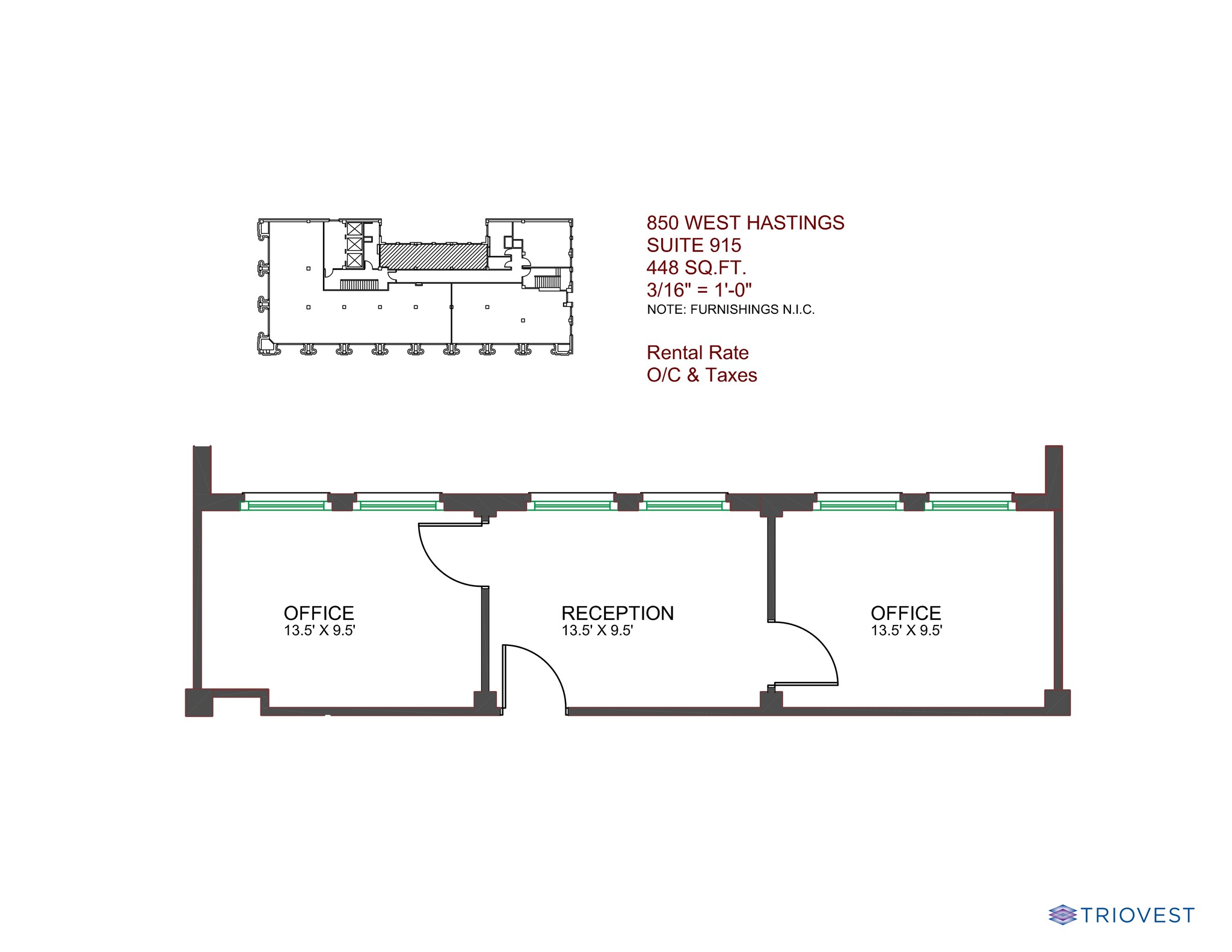 850 W Hastings St, Vancouver, BC for lease Site Plan- Image 1 of 1