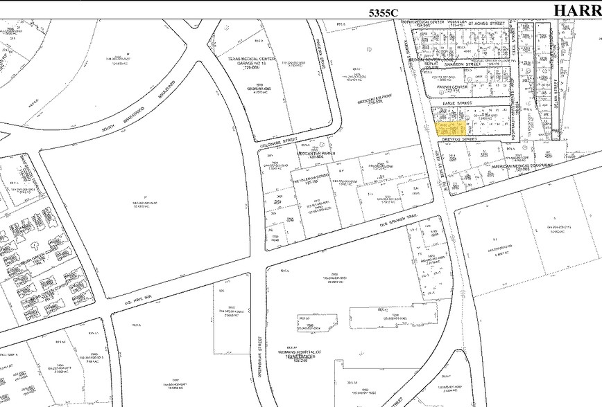 7301 Fannin St, Houston, TX for sale - Plat Map - Image 2 of 12