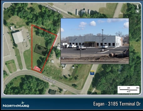 3185 Terminal Dr, Eagan, MN for lease - Aerial - Image 2 of 3