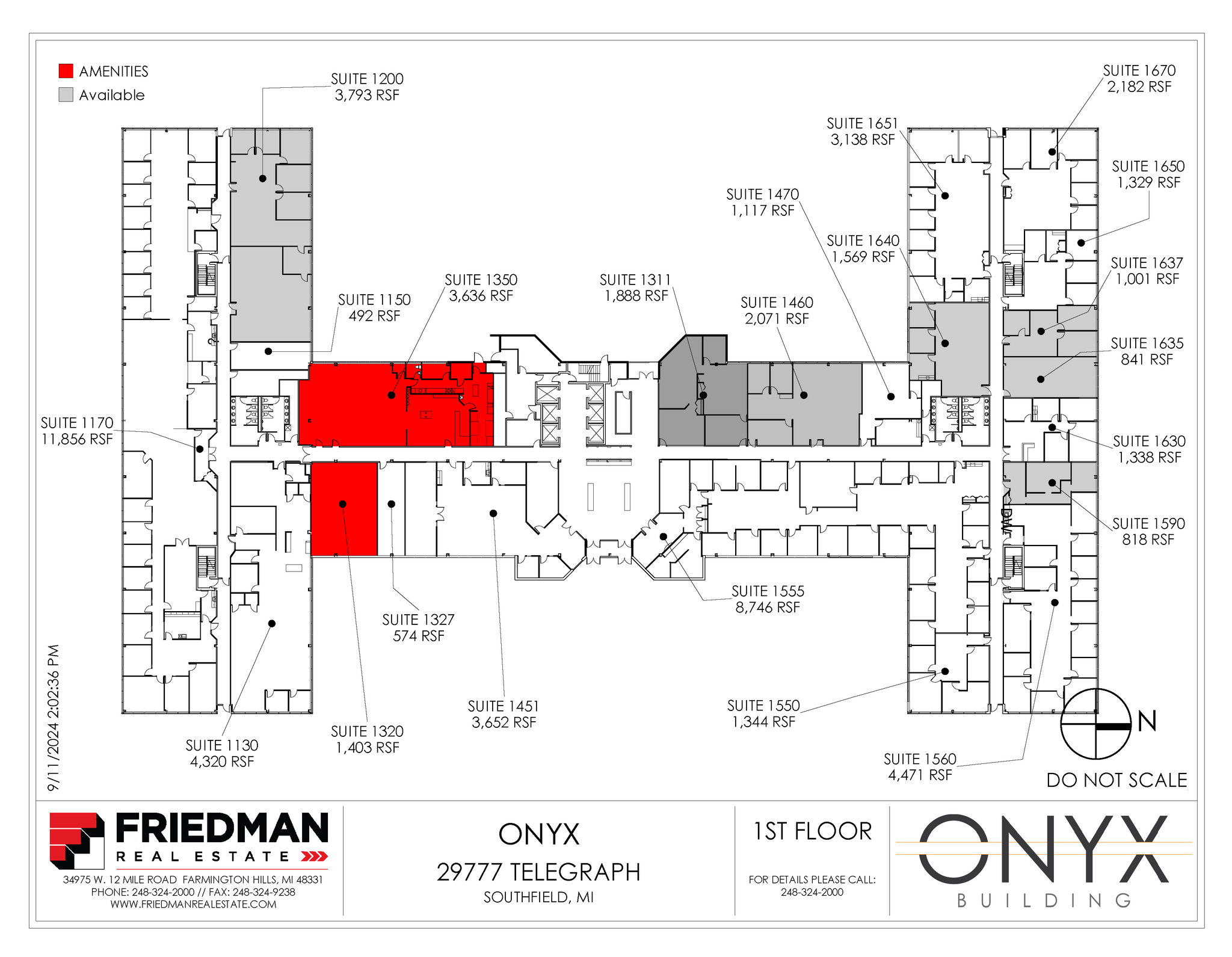 29777 Telegraph Rd, Southfield, MI for lease Floor Plan- Image 1 of 1