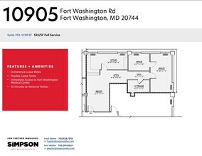 10905 Fort Washington Rd, Fort Washington, MD for lease Floor Plan- Image 1 of 1
