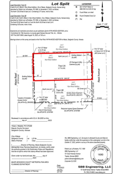 37th and Maize, Maize, KS for lease - Building Photo - Image 2 of 4