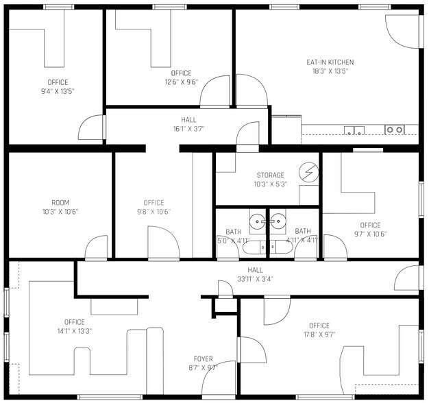 2304 Emancipation Hwy, Fredericksburg, VA for sale - Floor Plan - Image 2 of 6