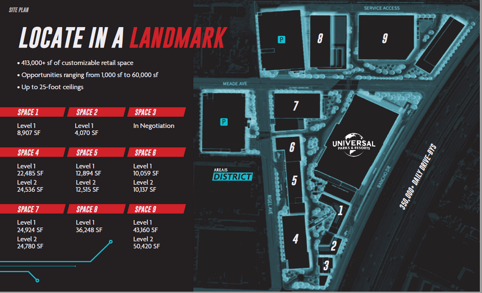 AREA15- Sirius Ave, Las Vegas, NV for lease - Site Plan - Image 3 of 3