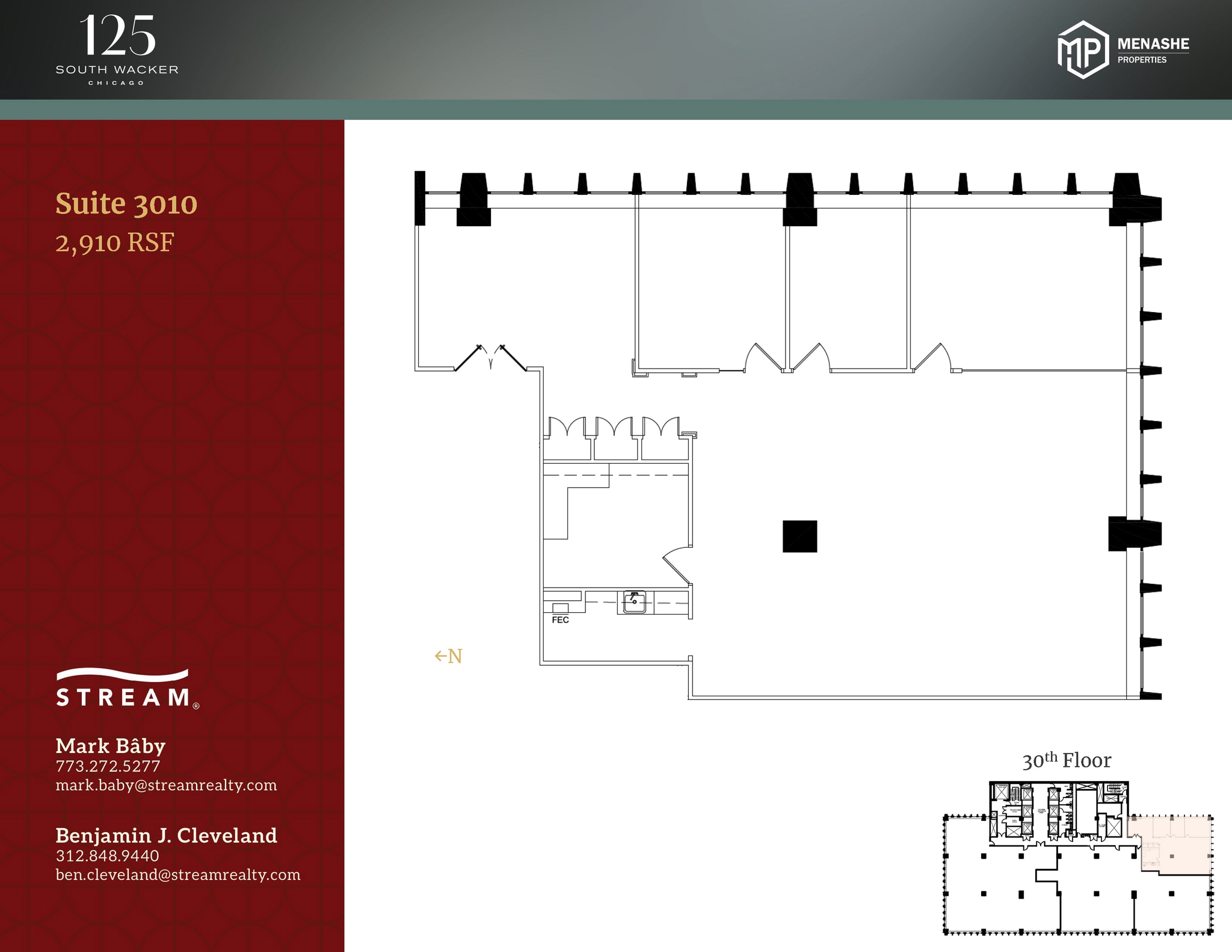 125 S Wacker Dr, Chicago, IL for lease Floor Plan- Image 1 of 1