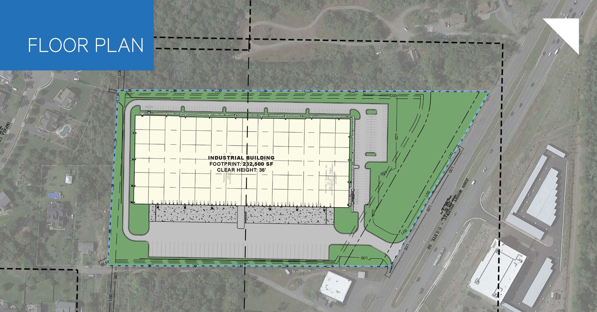 43035 John Mosby Hwy, Chantilly, VA for lease Floor Plan- Image 1 of 1