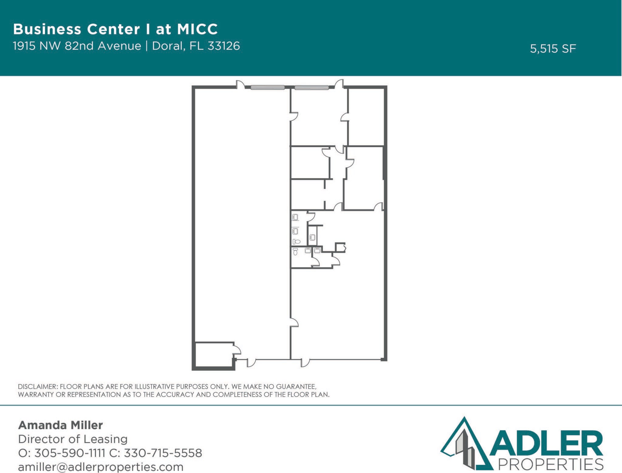 1701-1923 NW 82nd Ave, Miami, FL for lease Floor Plan- Image 1 of 1