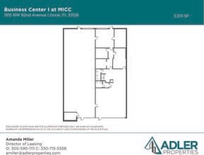 1701-1923 NW 82nd Ave, Miami, FL for lease Floor Plan- Image 1 of 1