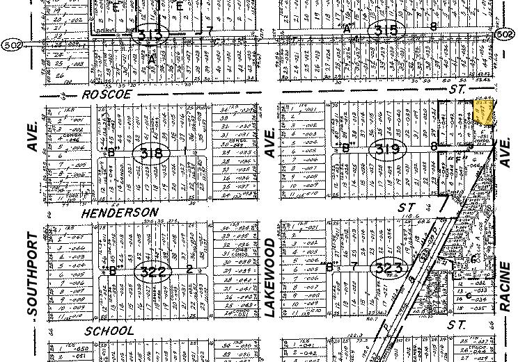 1201 W Roscoe St, Chicago, IL for sale - Plat Map - Image 3 of 19