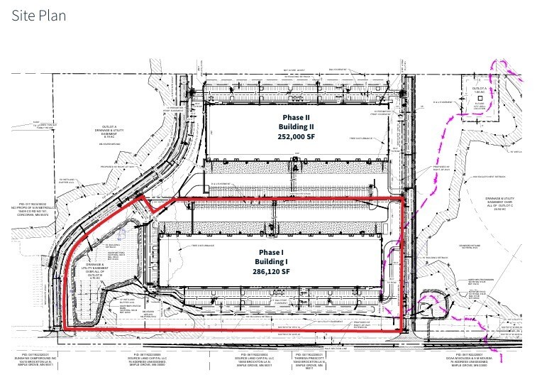 10585 County Road 101, Corcoran, MN for lease Site Plan- Image 1 of 2
