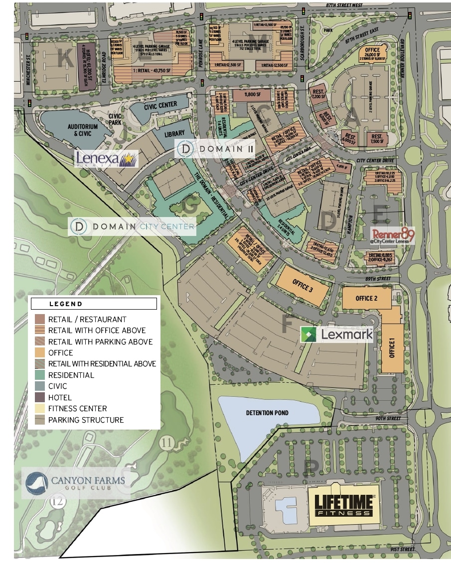 W 87th St Pky, Lenexa, KS for lease Site Plan- Image 1 of 27