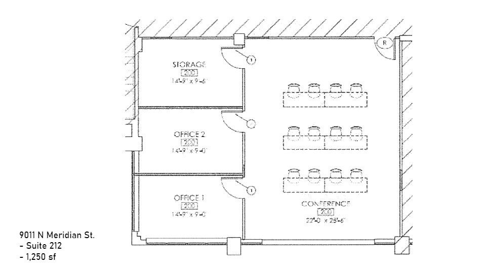 9011 N Meridian St, Indianapolis, IN for lease Site Plan- Image 1 of 1