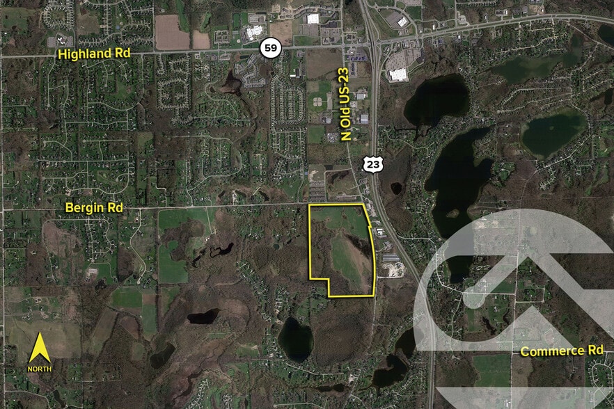 Old US 23, Hartland Township, MI for sale - Building Photo - Image 1 of 1