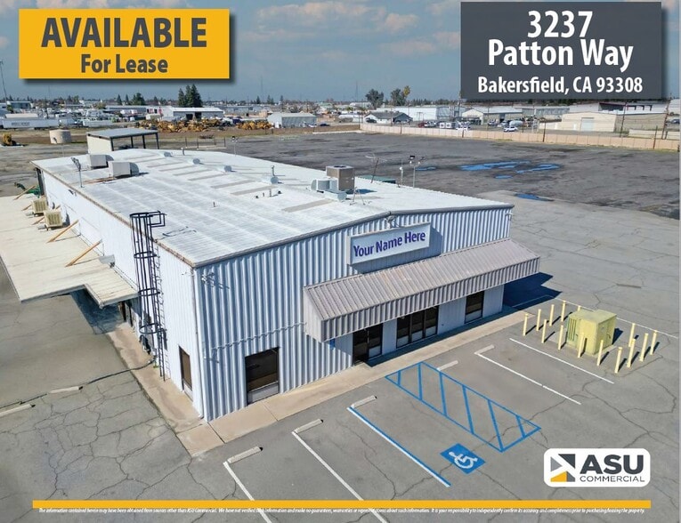 3237 Patton Way, Bakersfield, CA for lease - Building Photo - Image 2 of 4