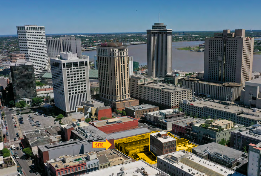 635 S Peters Street - Redevelopment Site, New Orleans, LA for lease - Aerial - Image 2 of 5