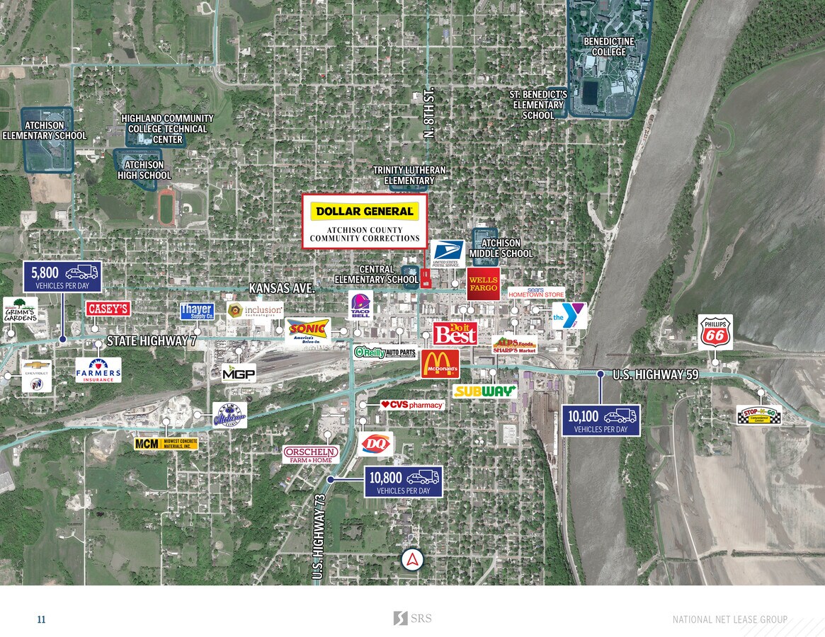 727 Kansas Ave, Atchison, KS 66002