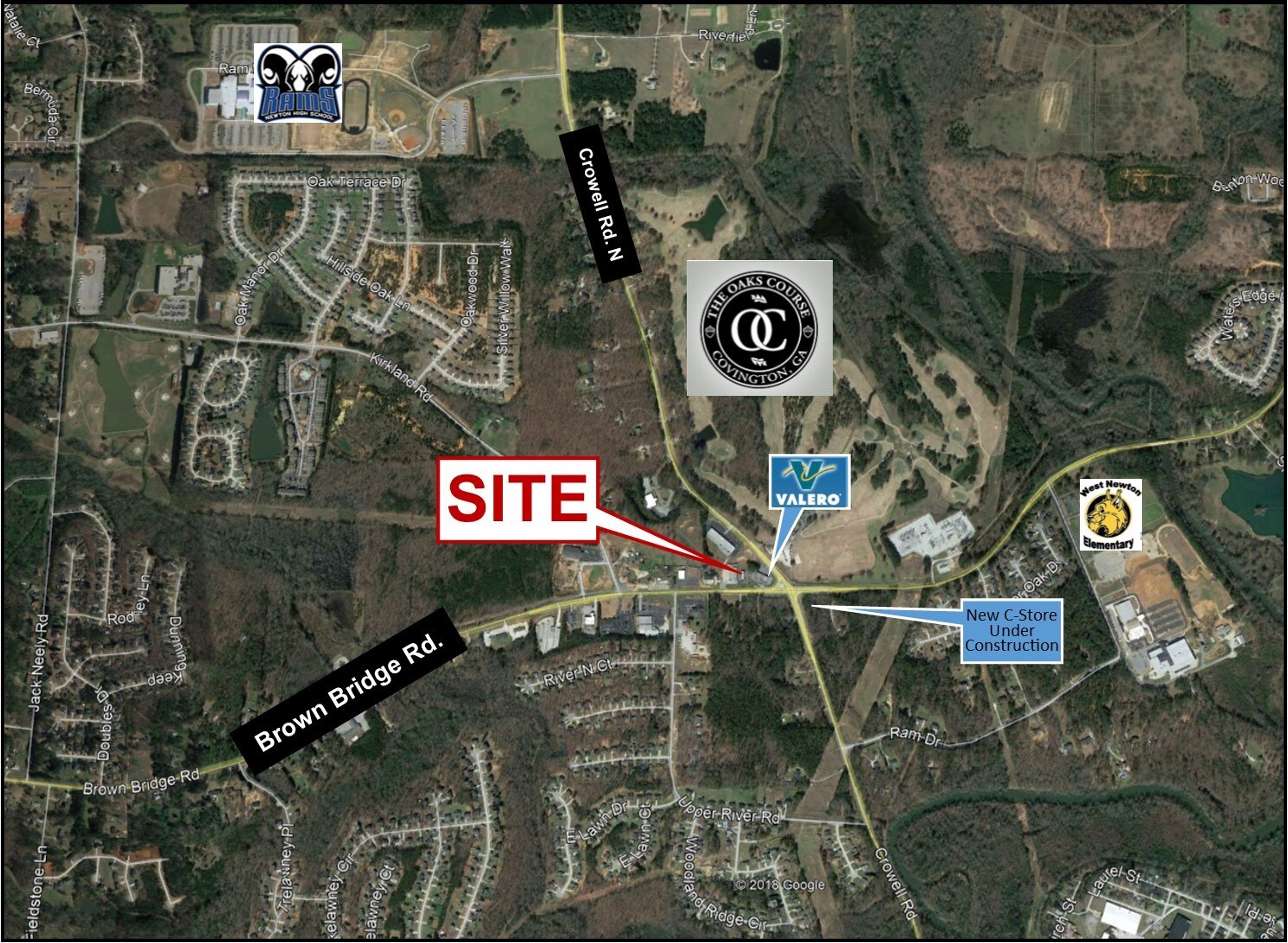 11280 Brown Bridge Rd, Covington, GA for sale Aerial- Image 1 of 1