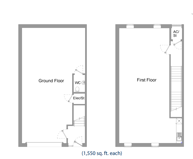 Greenside Way, Manchester for lease - Floor Plan - Image 3 of 4