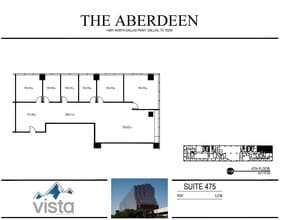 14841 N Dallas Pky, Addison, TX for lease Floor Plan- Image 1 of 1
