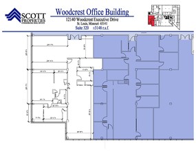 12140 Woodcrest Exec Dr, Creve Coeur, MO for lease Floor Plan- Image 1 of 1