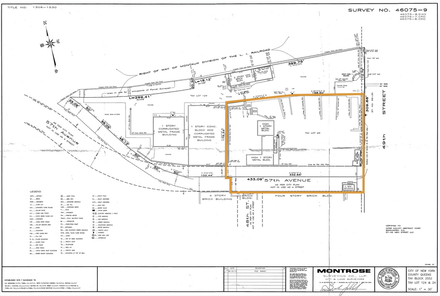 5630 49th St, Maspeth, NY for lease - Site Plan - Image 2 of 2