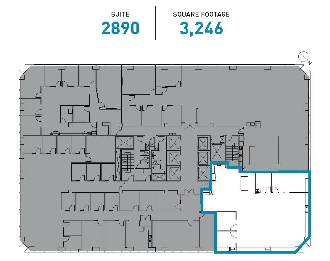 1111 3rd Ave, Seattle, WA for lease Floor Plan- Image 1 of 9
