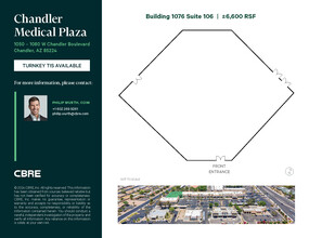 1050-1076 W Chandler Blvd, Chandler, AZ for lease Floor Plan- Image 1 of 1