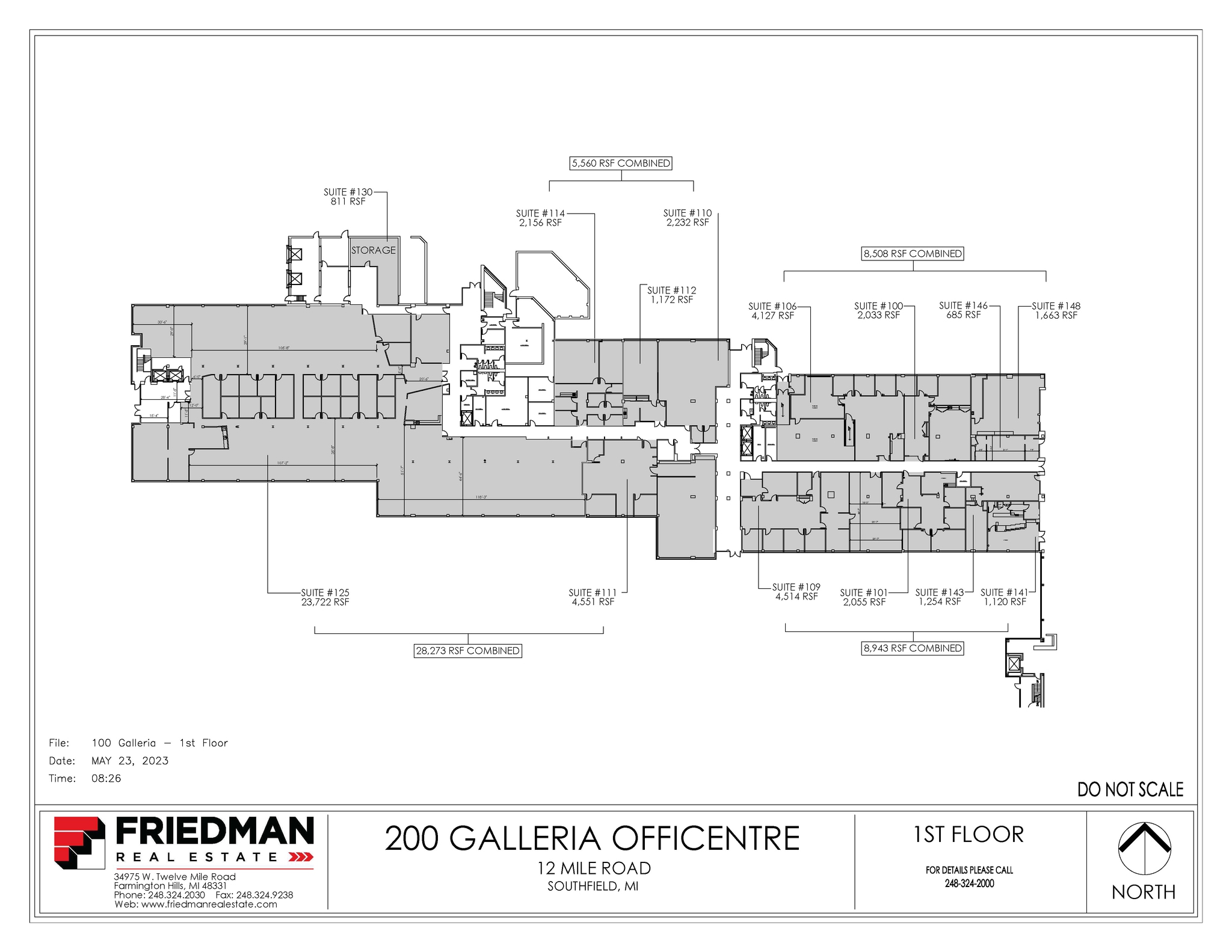 200 Galleria Officentre, Southfield, MI for sale Floor Plan- Image 1 of 1