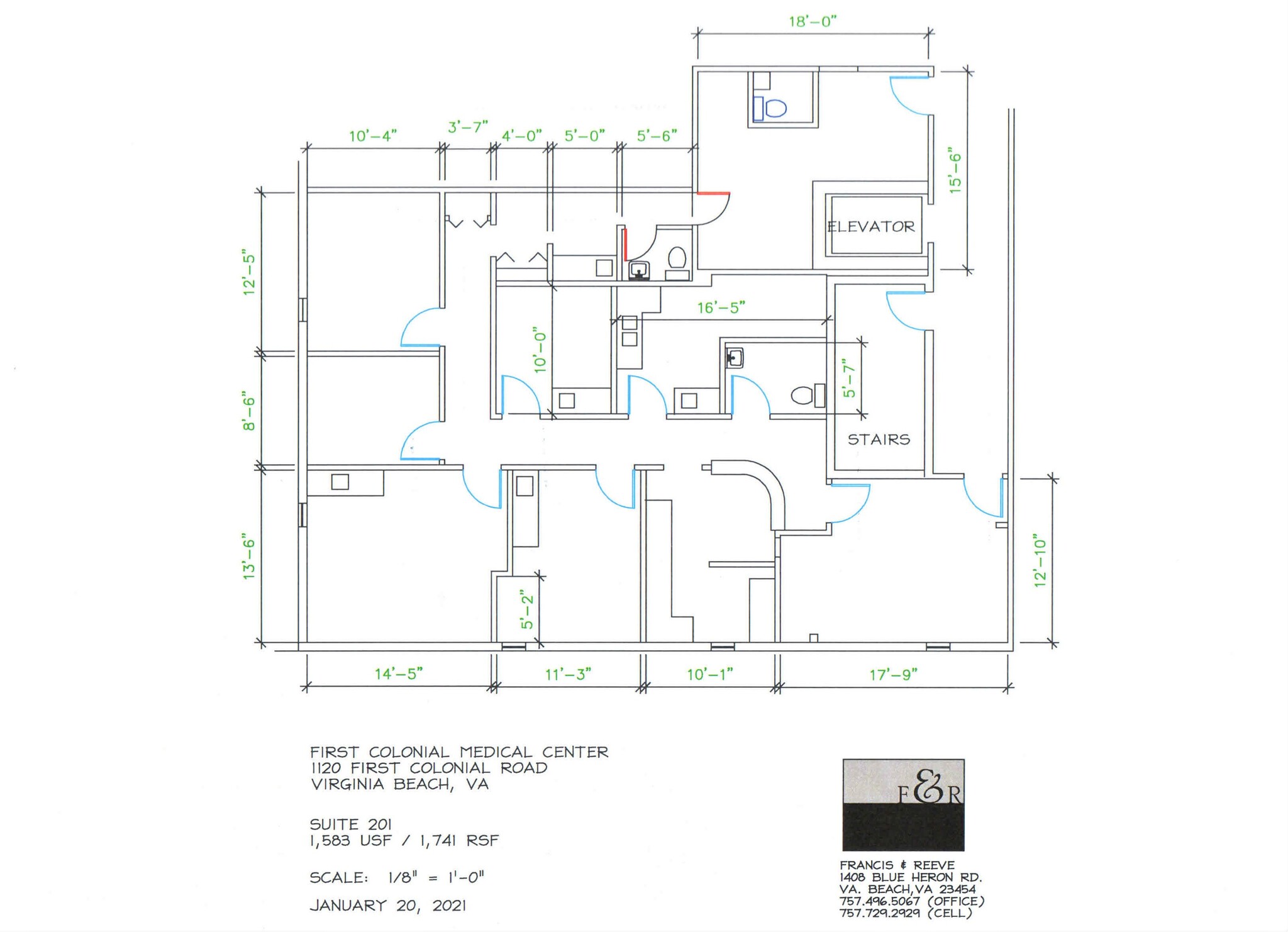 1120 First Colonial Rd, Virginia Beach, VA for sale Floor Plan- Image 1 of 1