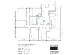 1120 First Colonial Rd, Virginia Beach, VA for sale Floor Plan- Image 1 of 1