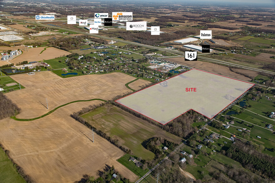 12101 Worthington Rd, Pataskala, OH for lease - Aerial - Image 3 of 6