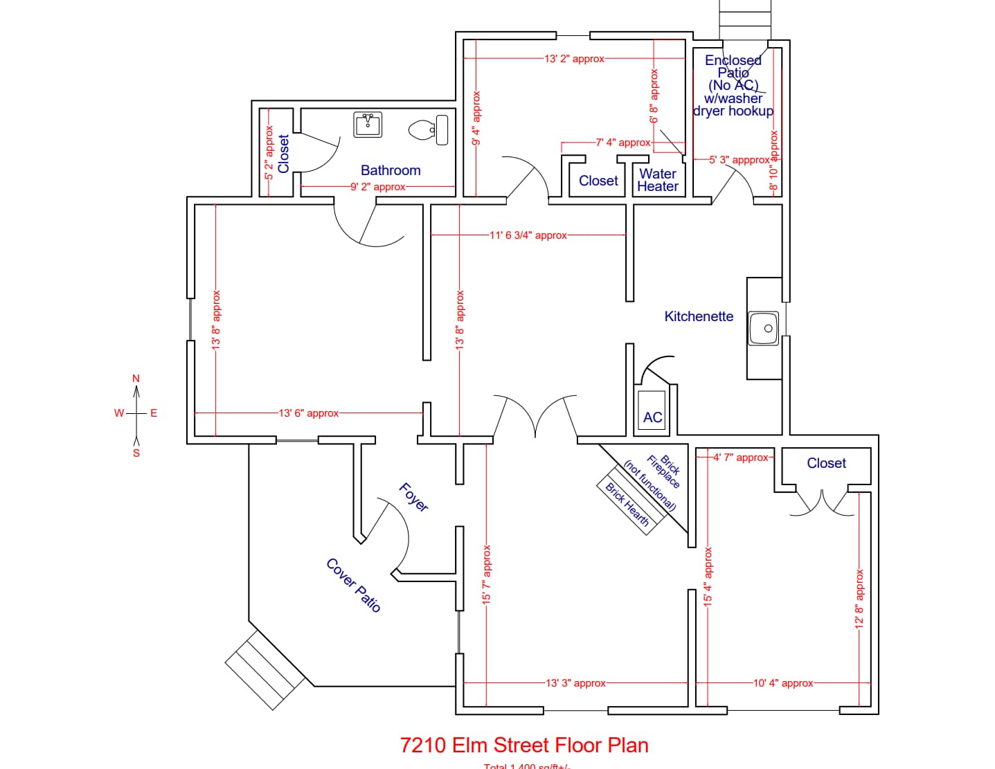 7210 Elm St, Frisco, TX for lease Floor Plan- Image 1 of 1