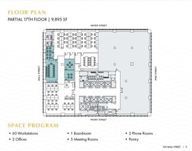 100 Wall St, New York, NY for lease Floor Plan- Image 1 of 1