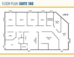 15 S Parke St, Aberdeen, MD for lease Floor Plan- Image 1 of 5