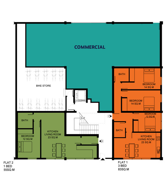 Fourth Way, Wembley for sale - Floor Plan - Image 3 of 3