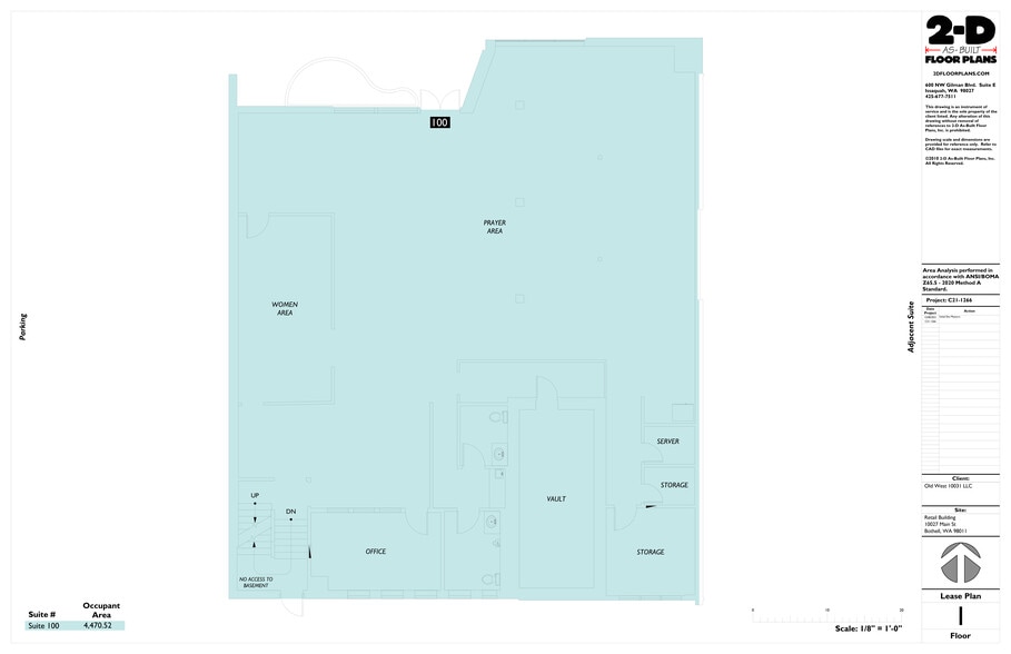 10027 Main St, Bothell, WA for lease - Site Plan - Image 1 of 6