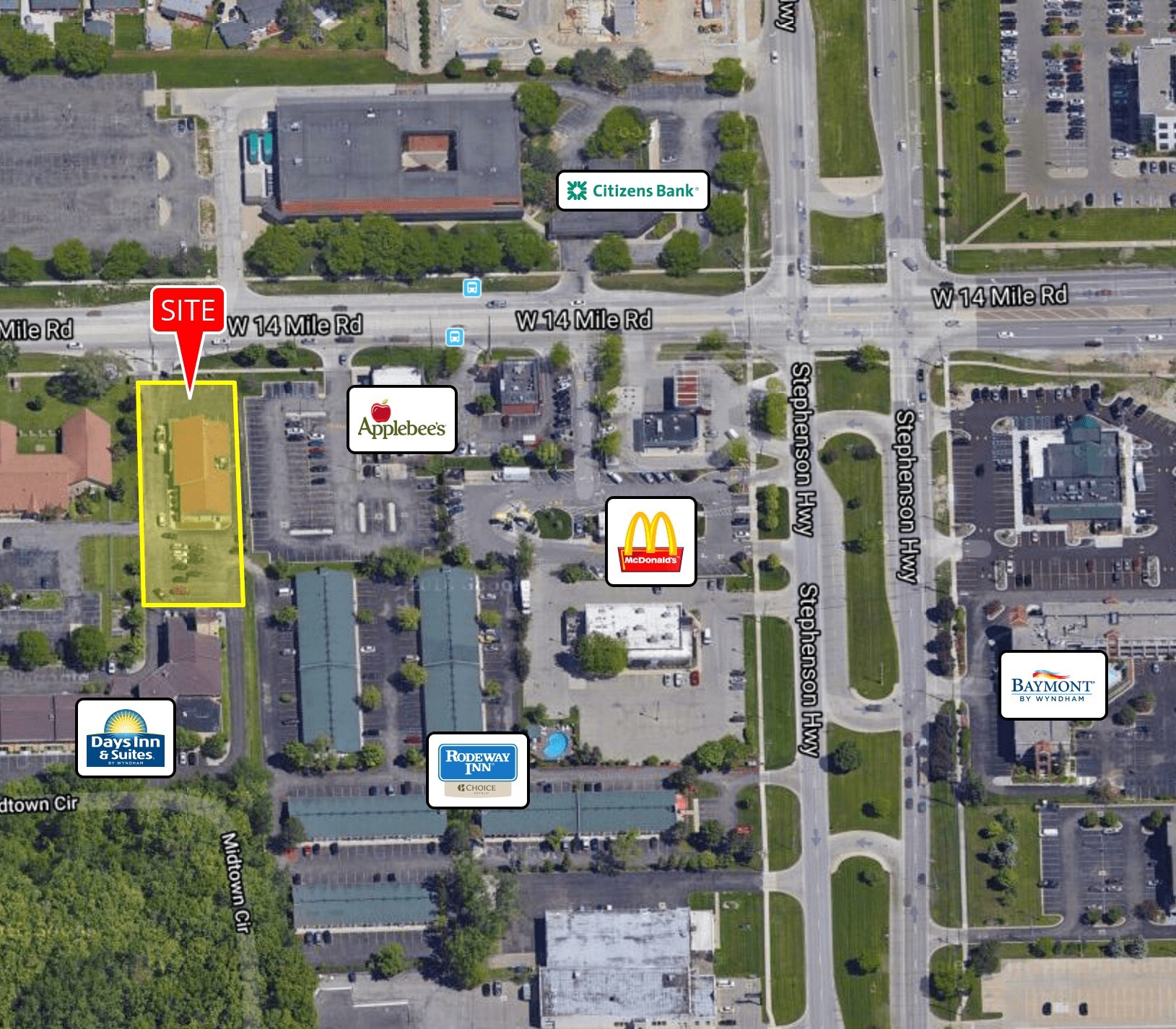 1321-1325 W 14 Mile Rd, Madison Heights, MI 48071 - Retail for Lease ...