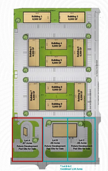 211 Crossing Ave, San Antonio, TX for lease - Site Plan - Image 3 of 8