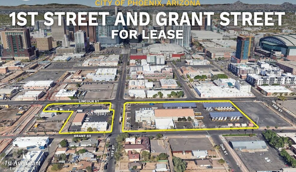 1st St & Grant St, Phoenix, AZ for lease - Primary Photo - Image 1 of 7